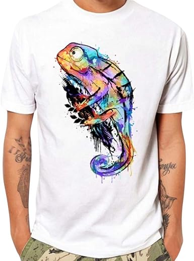 maglietta larga uomo