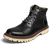 Shaire Men's Leather Chukka Boots | Lace-Up Ankle Boots for Men | Casual Comfort Boots