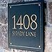 Engraved Stone Address Plaque. These plaques are made from solid, real stone