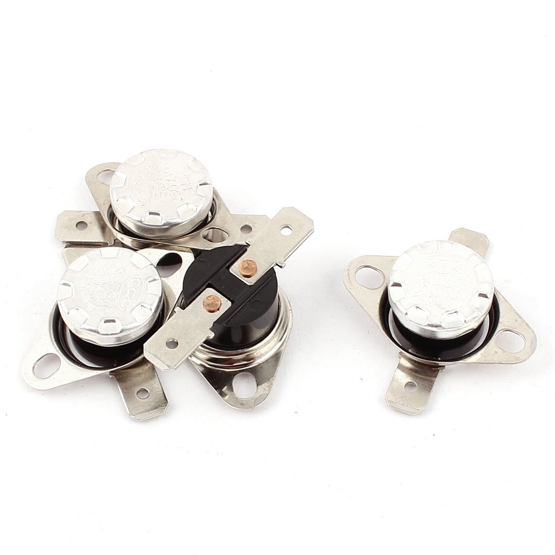 Sourcingmap 4PCS KSD301 145C 293F NC Thermostat Temperature Thermal Control Switch