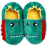 Toddler Boys Slippers Cartoon Cute Animals Plush Warm Home Shoes