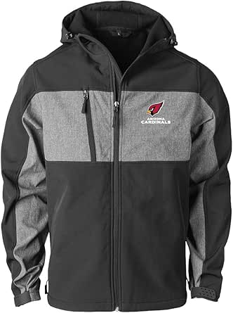 Amazon.com : Dunbrooke Apparel NFL Men's Zephyr Softshell Jacket Coat : Clothing