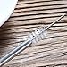 WARMBUY Stainless Steel Reusable Drinking Straws and Cleaning Brush, Set of 6