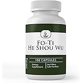 Pure Original Ingredients Fo-Ti (He Shou Wu), (100 Capsules) Always Pure, No Additives Or Fillers, Lab Verified
