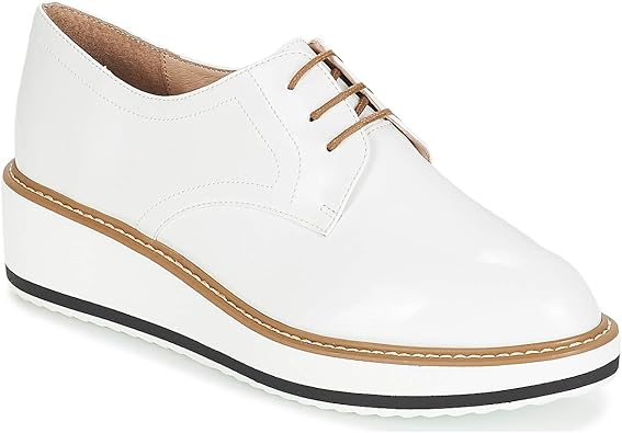 white brogue shoes