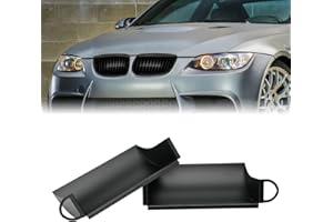 BILLFARO 2Pcs Black Dynamic Cold Air Intake Scoop, Cold Ram Air Intake Kit System for BMW 3-Series, E90/91/92/93 316d, 318d, 320d, 325d, 330d, 335d, 316i, 318i, 320i, 325i, 328i, 330i, 335i M3