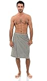 TowelSelections Men's Wrap, Shower & Bath, Terry