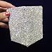 TISHAA Bling Cup Holder Organizer – Pen Pencil Office Desk Table Decorative Supplies Rhinestone Crystal Glitter Home Bedroom Vanity Makeup Brush Storage Tumbler Bins Container Accessories