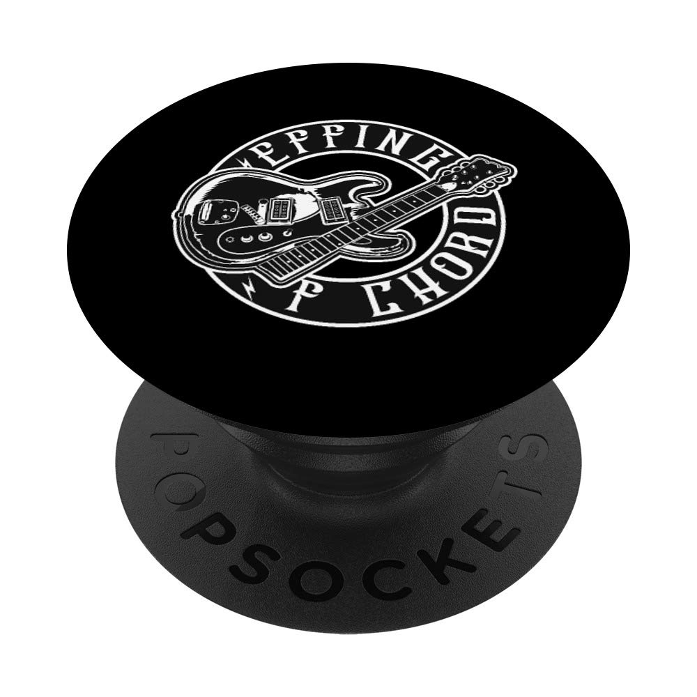 Effing F Chord - Broken Guitar - Funny Guitar Player PopSockets Swappable PopGrip