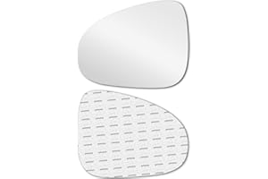New Replacement Mirror Glass with Full Size Adhesive FOR 2011-2017 VW Volkswagen Touareg Driver Side View Left LH