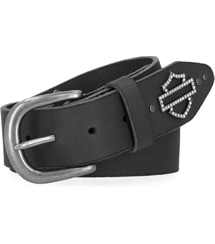 Harley-Davidson Women's Embellished Crystal Saturday Night Belt