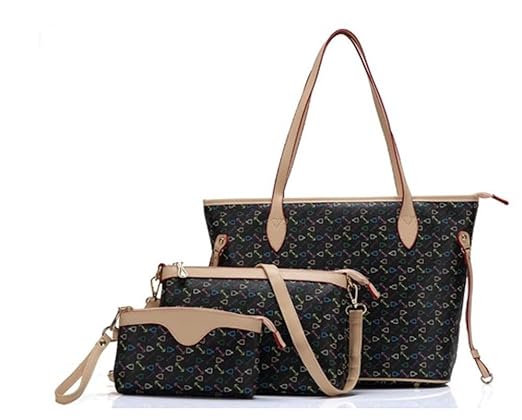 handbags classic designer uk 3 SET PURSE HANDBAG FASHION GIRLS INC HIGH OF STREET DESIGNER LADIES /