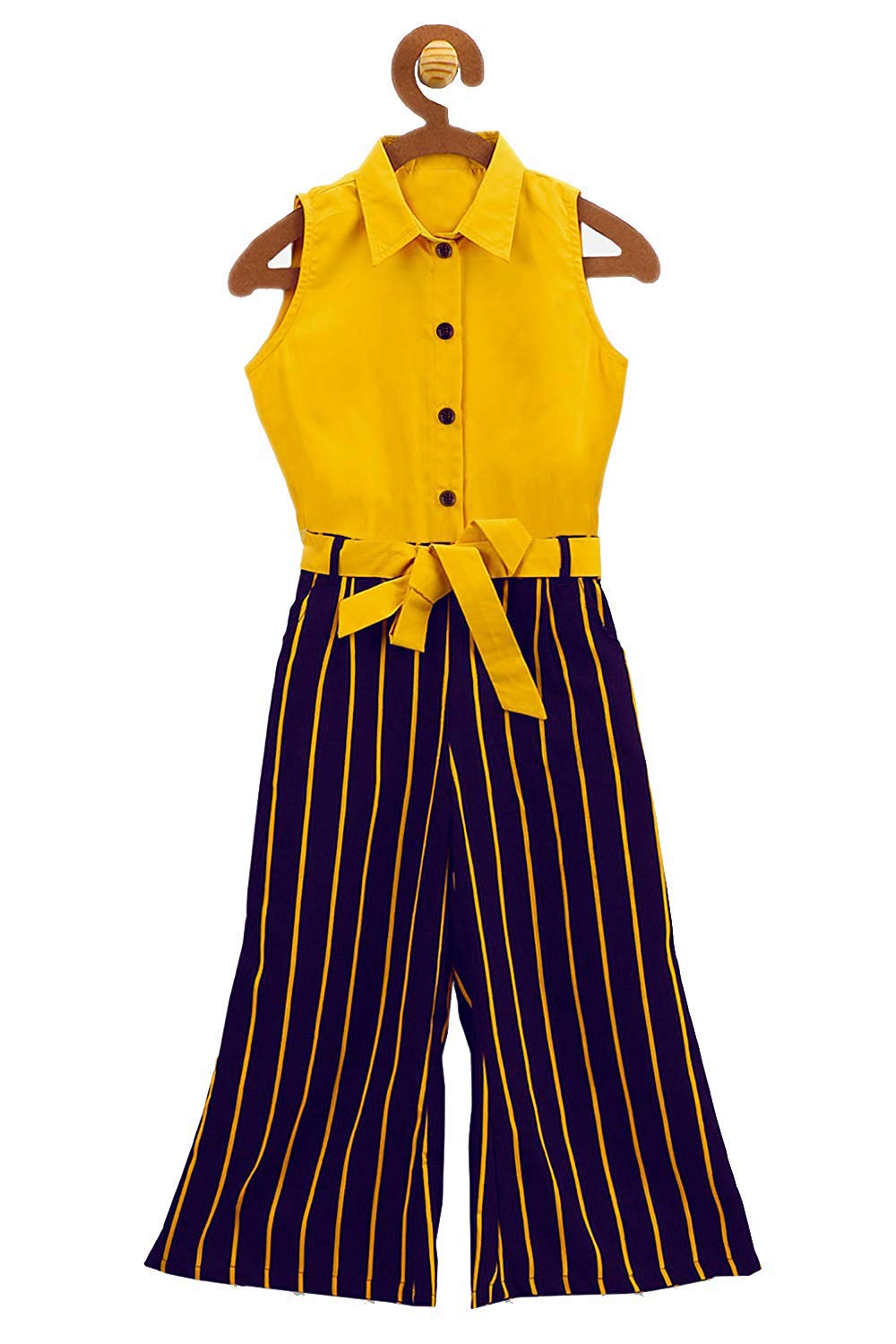 black and yellow top