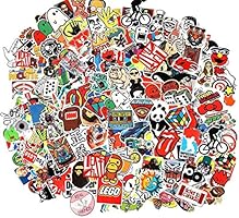 Cool Sticker 100pcs Random Music Film Vinyl Skateboard Guitar Travel Case Sticker Door Laptop Luggage Car Bike Bicycle...