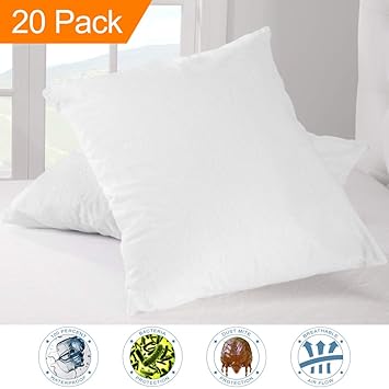 Buy Bare Home Bare Home Wholesale 20 Pack Premium Pillow Protector