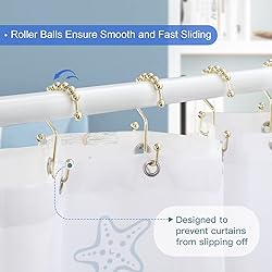 Shower Curtain Rings, SUTINE Shower Curtain