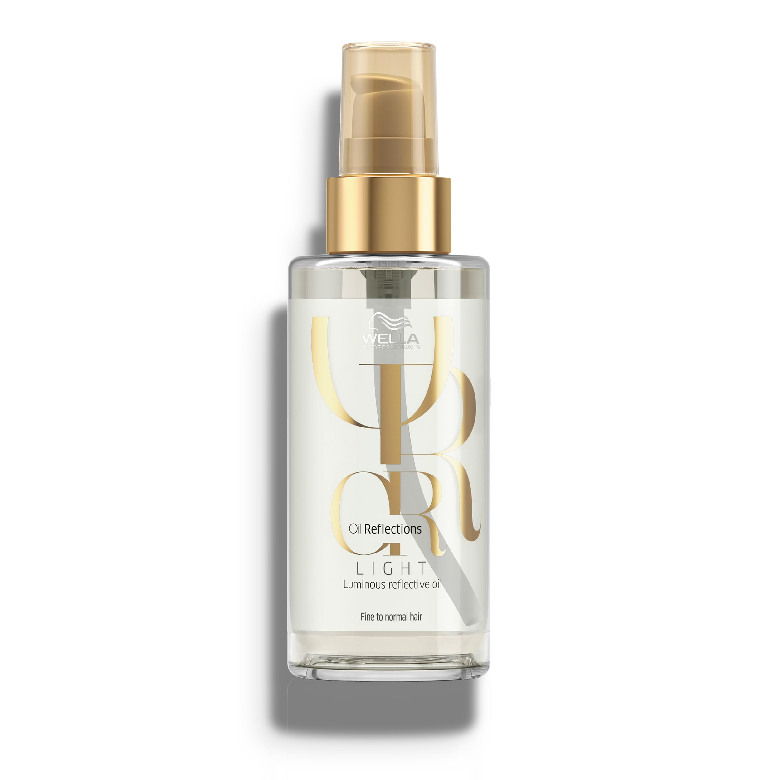 Wella Professionals Oil Reflections Lightweight | for Fine to Medium Hair | Adds Instant Smoothness & Shine | With Camellia Seed Oil | 3.38 Fl Oz Image