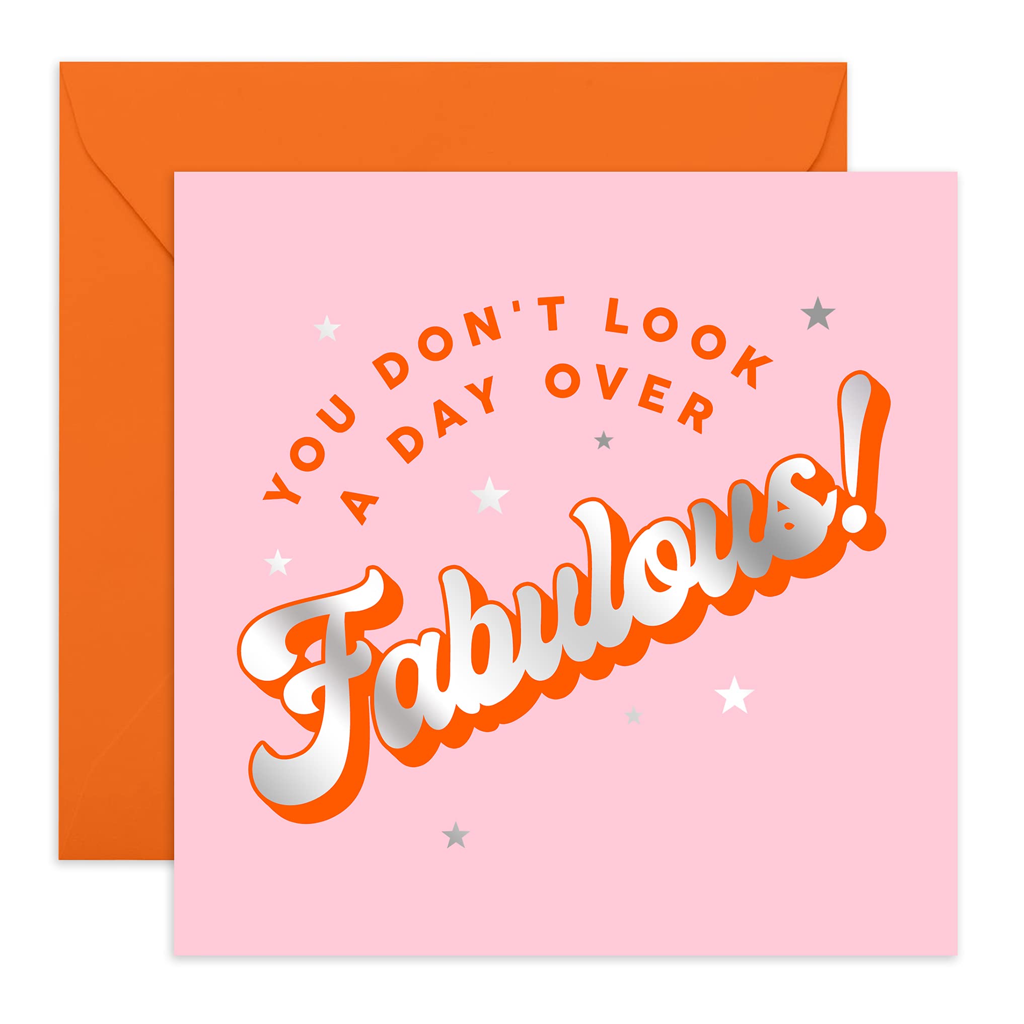 Birthday Card for Her - Fabulous Card for Women Sister Daughter - Female Friend - Mum Birthday Card - Comes with Fun Stickers