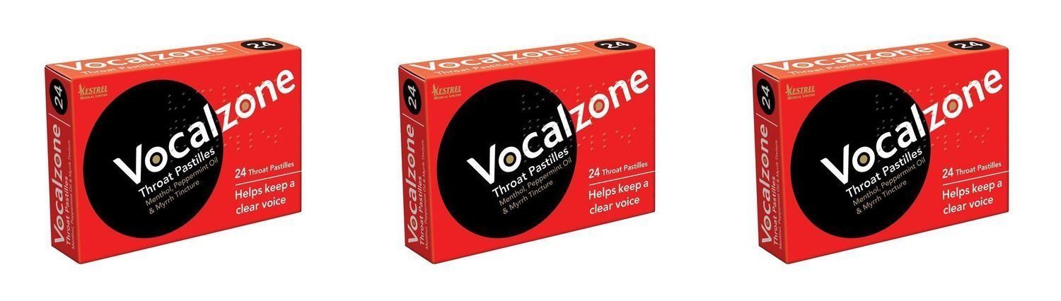 Vocalzone Vocalzone Throat Pastille Tablets | 24s | 3 PACK