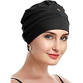 osvyo Cotton Chemo Turbans for Women Cancer Hairloss hat - Cotton Lightweight Headwear Sealed Packaging