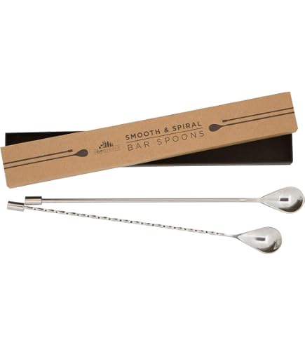Cucchiaio Da Bar Purefold 30cm - Acciaio Inox Per Cocktail E Miscelazione