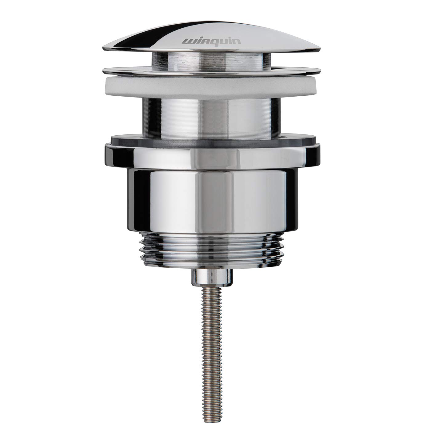 Wirquin 30723419 Universal Basin Waste Brass and Design Chrome