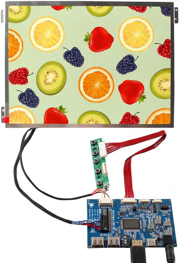 VSDISPLAY 10.4" 1024x768 IPS LCD Screen USB C LVDS Controller Board Gaming