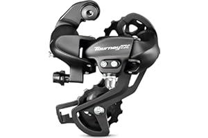 Relwears Tourney 8-Speed Mountain Bicycle Rear Derailleur - RD-TX800 (Black)