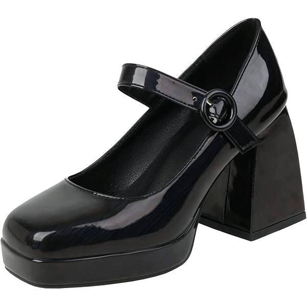 Black Heels With Bow Sugar Thrillz Strappy Bow Platform Mary Jane