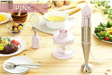 Amazon Co Jp ミキサー ブレンダー ミキサー 電動 泡立て器 調理器具 ホイッパー チョッパー コンパクト お菓子作り シンプル ギフト プレゼント おしゃれ ホワイト ミキサー ミキサー ピンク ホーム キッチン