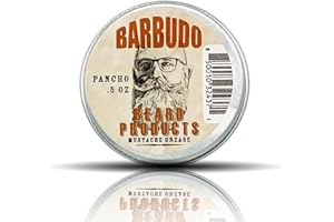 Barbudo Beard Products Mustache Wax (Pancho: Bay Rum, Cedar and Amber)