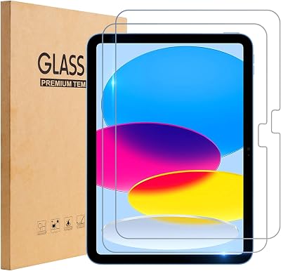 TOPESCT 2-Pack Screen Protector for iPad A16 11th/10th Gen 2025/2022 11 inch