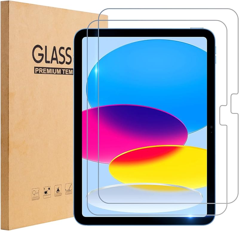 TOPESCT 2-Pack Screen Protector for iPad A16 11th/10th Gen 2025/2022 11 inch