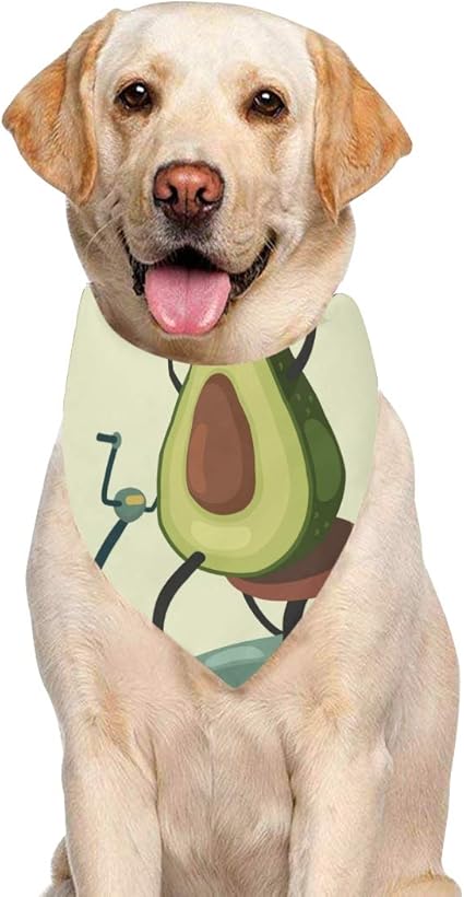 Avocado dog bandana Clearance