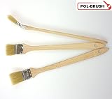 EFO Angled Paint Brush Set 3 pcs 36 mm Long Handle Radiator Edging view 5