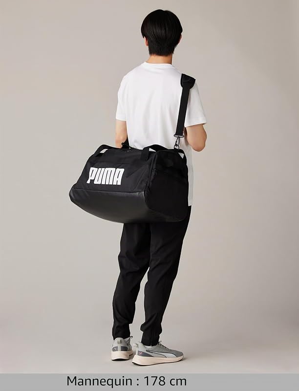 PUMA Challenger Medium Sports Bag, Sacs de Sport Unisexe, PUMA Black, OSFA - 091145