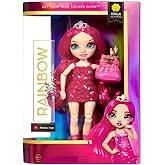 Rainbow High Jr High Series 2 Stella Monroe- 9" Fuchsia Pink Posable Fashion Doll with Designer Accessories and Open/Close Backpack. Great Toy Gift for Kids Ages 6-12 Years Old & Collectors