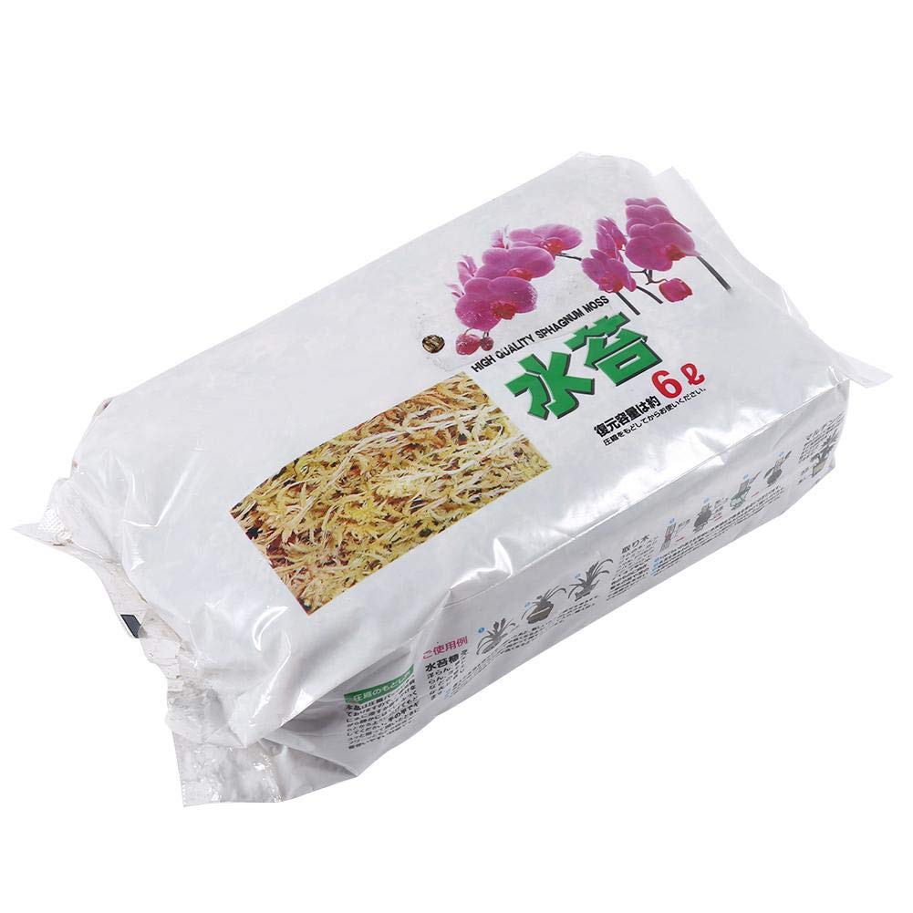 Moisturizing Nutrition Garden Sphagnum Moss Sphagnum Moss Phalaenopsis Sphagnum Moss 20 x 11cm / 7.9 x 4.3inch for Flowers Phalaenopsis Orchid