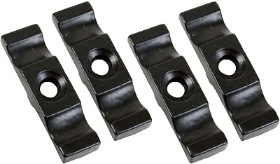 fiXte Antique Black Turn Button Thumb Catch Latch Pack of 4 for Gates Doors