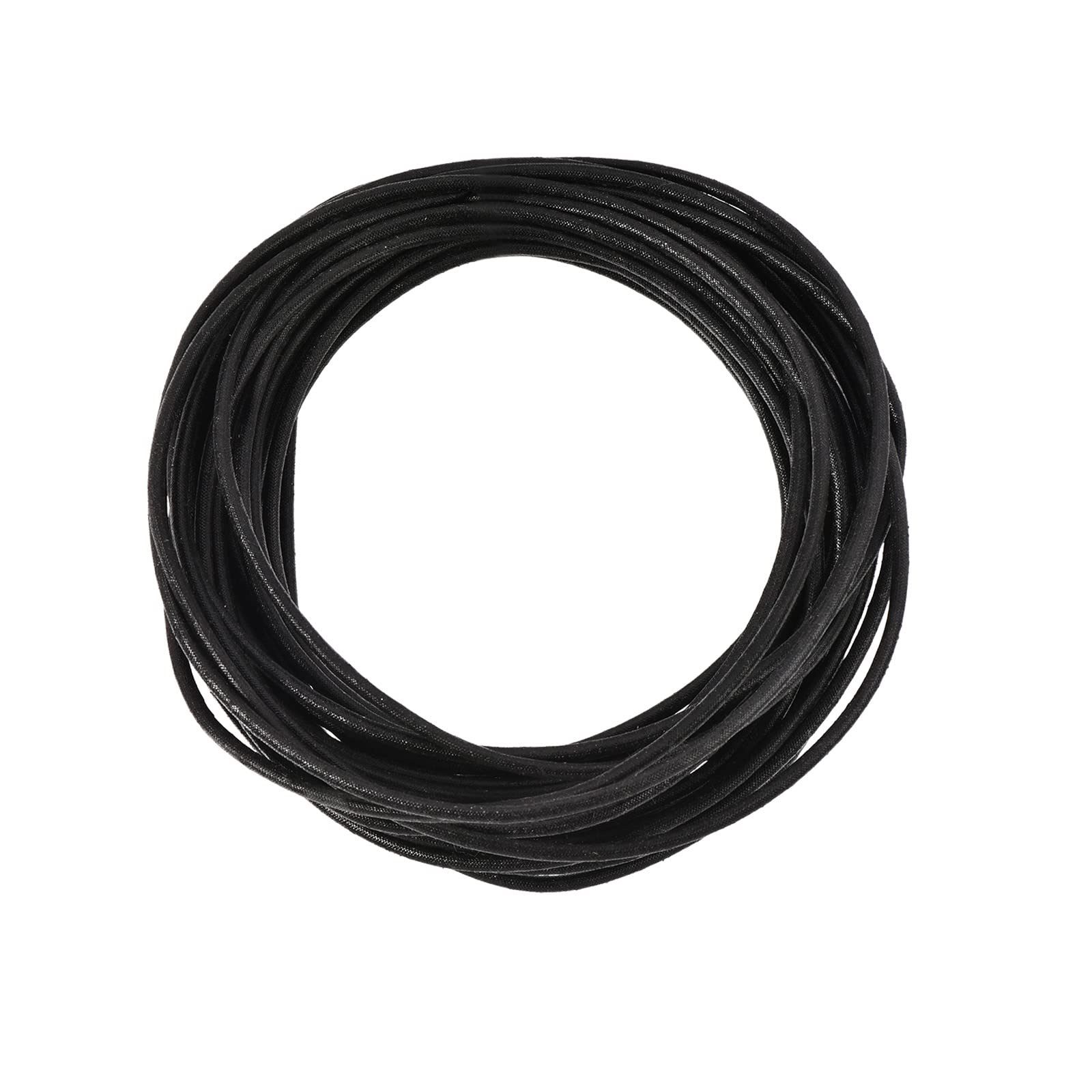 Rebower Fiberglass Sleeve Insulated Cable Protection Tube - 33Ft-2mm / Black