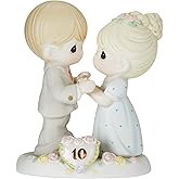 Precious Moments, A Decade Of Dreams Come True - 10th Anniversary, Bisque Porcelain Figurine, 730007