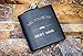 Will You Be My Best Man Flask Box Set- Best Man Proposal Gifts- Whiskey Flasks For Asking Best Men – Extra Thick 5mil #304 Stainless Steel, Laser Engraved, Leak Proof Kit Bestman 652