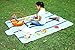 Extra Large Picnic Blanket Tote, Sportneer 60'' x 80'' Foldable Water-resistant Sandproof Blanket Mat for Outdoor Travel Camping Beach Grass
