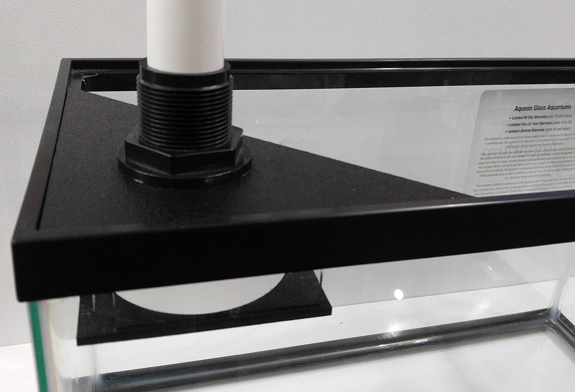 Aquarium 4 inch Corner Filter Sock Holder with 200 Micron Sock for DIY