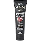 American Biotech Labs - Silver Biotics - Armor Gel Wound Dressing Gel - First Aid and Burn Relief Silver Gel - 4 oz.