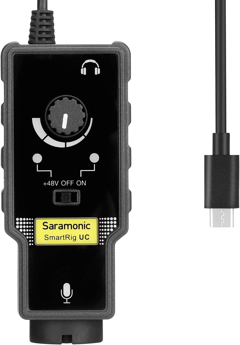 Saramonic SmartRig UC XLR Microphone & 6.3mm Guitar Interface for USB Type-C Devices Including Samsung Galaxy, LG, HTC Google Pixel, Google Nexus, Other USB C Type Smartphones