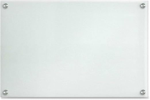 lorell glass whiteboard