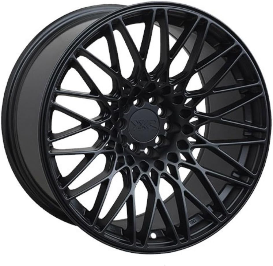 XXR 553 18 Black Wheel / Rim 5x112 & 5x120 with a 36mm Offset and a 72.56 Hub Bore. Partnumber 553882022