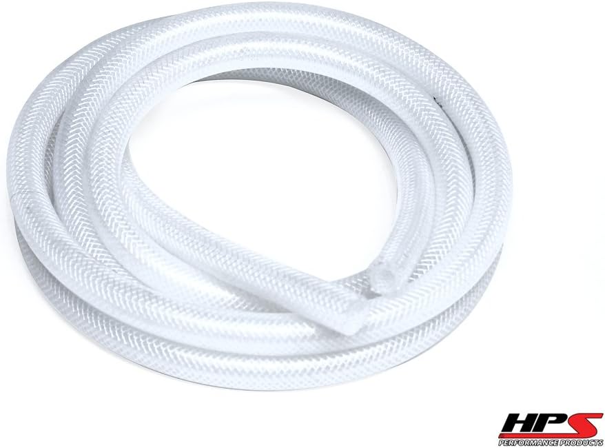 Bend Radius 3 Max Temperature Rating 350F HPS 5/8 ID Clear high temp