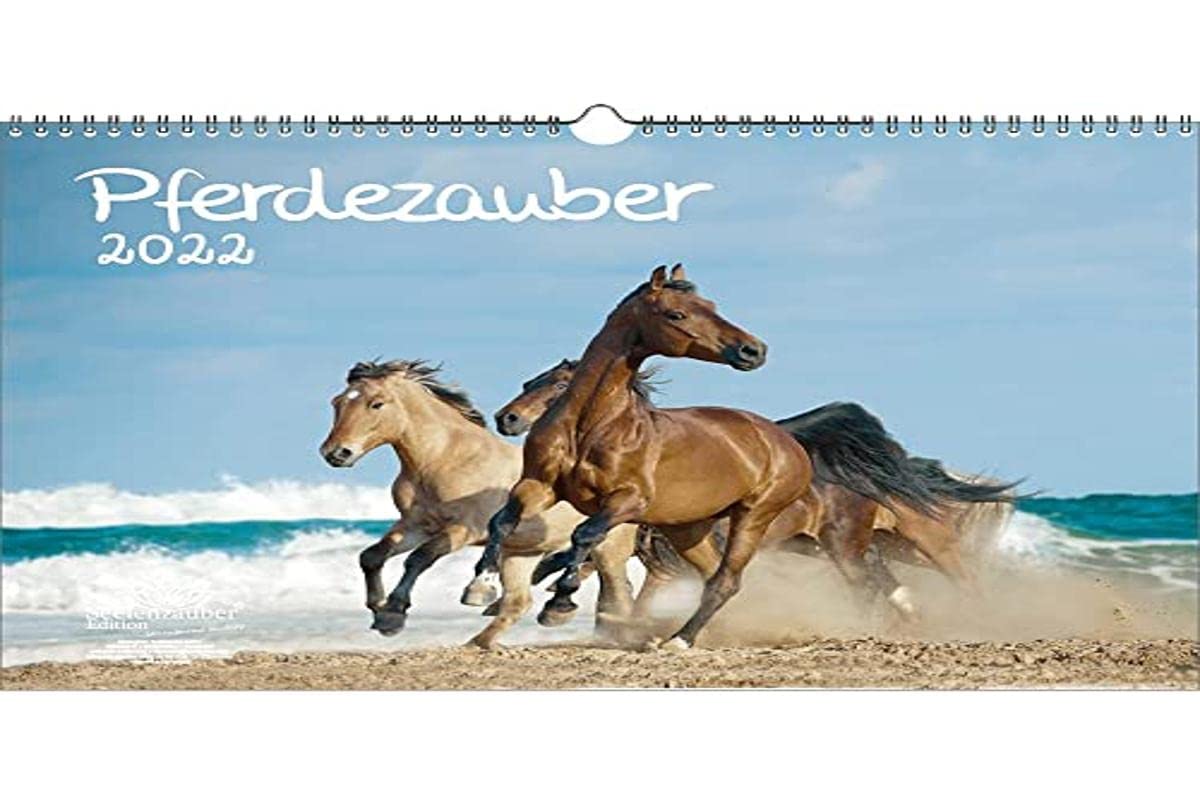 Horse Magic DIN A3 Calendar for 2022 Horses and Foals Seelenzauber